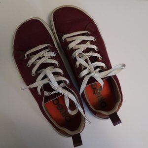Origo shoes red canvas 40